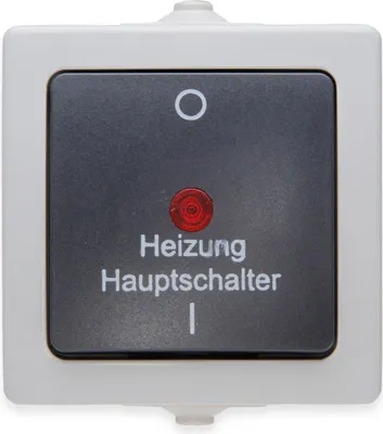 Produktbild von Kopp 565356002, Tasten, Schwarz, Grau, Thermoplast, IP44, 250 V, 10 A