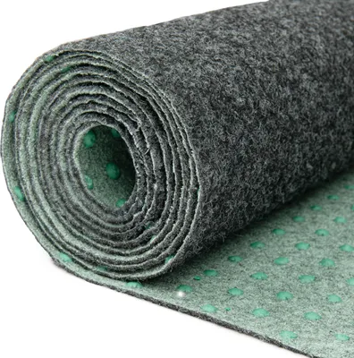 Produktbild von Tapiso Rasenteppich PEMBA Dunkelgrau Höhe: 4mm Balkon Terrasse 300 x 500