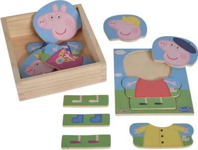Produktbild von Peppa Pig Umziehpuzzle