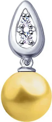Produktbild von Sokolov Anhänger aus 925 Silber mit Zirkonia und einer Perle