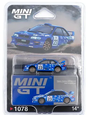Produktbild von SUBARU IMPREZA WRC99 ACROPOLIS RALLY nr.23 2000 - BLISTR - Mini GT 1:64