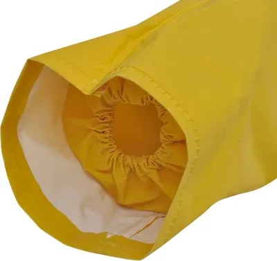 Produktbild von vidaXL Regenmantel Wasserdicht Strapazierfähig Lang Kapuze Gelb XXL
