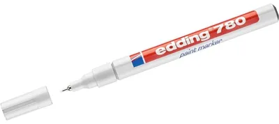 Produktbild von Edding 780, Weiß, Mehrfarbig, 0,8 mm