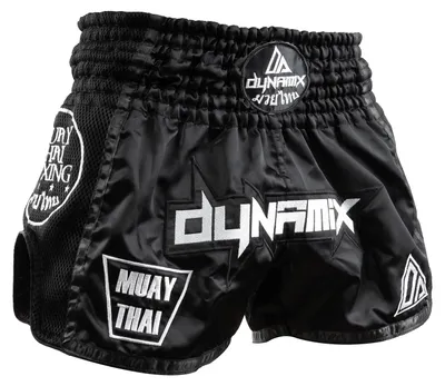 Produktbild von Dynamix Athletics Muay Thai Shorts Warpath Schwarz (M)