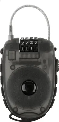 Produktbild von M-wave Lock´n´roll D Kabelschloss Schwarz 2.4 x 900 mm Schwarz 2.4 x 900 mm