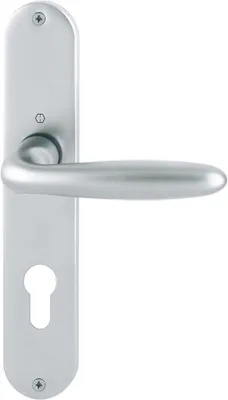 Produktbild von HOPPE Langschild-Garnitur Verona Messing matt verchromt - Resista® M151/302 - 6991079