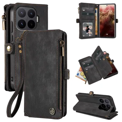 Produktbild von Handy Hülle für Xiaomi 17T Geldbeutel Geldbörse RFID Schutz Klapphülle Cover Schutzhülle Wallet Farbe: Schwarz