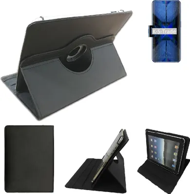 Produktbild von High quality kompatibel mit Lenovo Smart Tab M10 FHD Plus Wi-Fi Alexa Schutz Hülle 360° Tablet Case Schutzhülle Flip Cover  schwarz. Tablet Hülle