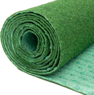 Produktbild von Tapiso Rasenteppich PEMBA Grün Höhe: 4mm Balkon Terrasse 400 x 400
