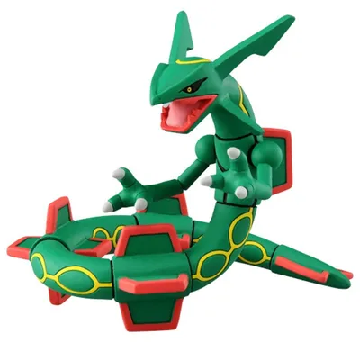 Produktbild von Pokemon Rayquaza Figur, Spielbereit