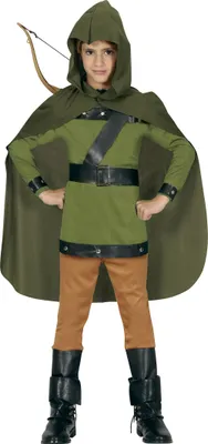 Immagine prodotto di Costume da arciere per ragazzo, taglia:110/116