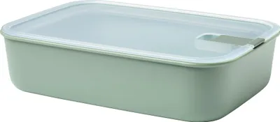 Produktbild von Mepal – Frischhaltedose EasyClip – Schüssel mit Deckel & Klickverschluss – Geeignet für Mikrowelle, Dampfgarer, Kühl- und Gefrierschrank – Luftdicht & auslaufsicher – 2250 ml – Nordic sage