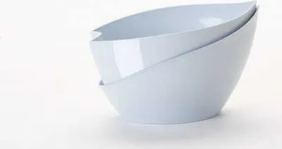 Obrázok produktu pre Plastia | Kvetináč Doppio - 21x14x14 cm - modrý - samozavlažovací - ideálny pre izbové rastliny
