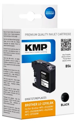Immagine prodotto di KMP Printtechnik AG 1532,4001 Patrone Brother LC229XLBK                comp. black     B56