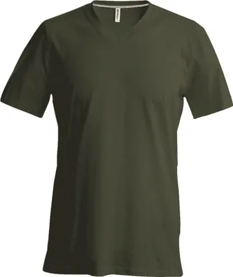 Obrázek produktu pro Kariban pánské tričko slim fit s výstřihem do V RW707 (Xlarge) (Khaki)