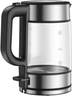 Produktbild von Xiaomi BHR7423EU Glas-Wasserkocher, 1.7 l, LED-Beleuchtung, kabelloses Gießen