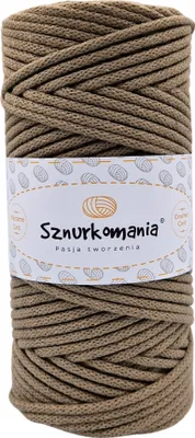 Zdjęcie produktu dla sznurek bawełniany 3mm 100metrów, sznurek do szydełkowania, sznurek do makramy, sznurek z rdzeniem, sznurek 3mm, sznurek pleciony, lina do makramy