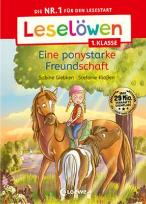 Obrázok produktu pre Leselöwen 1. Klasse - Eine ponystarke Freundschaft