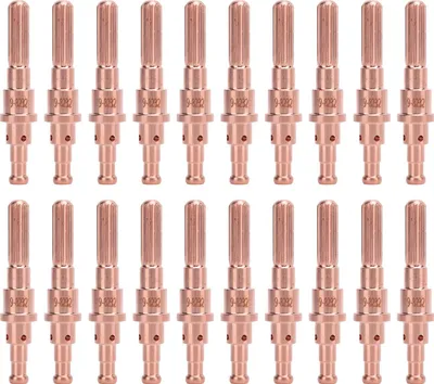 Zdjęcie produktu dla 20 sztuk 9-8232 Zamiennik mosiężnej elektrody do palnika do cięcia plazmowego Thermal Dynamics SL60 SL100