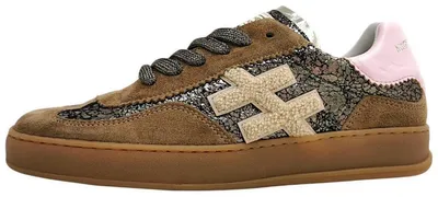 Immagine prodotto di Un'altra tendenza: scarpe da donna, modello stringato, sportive, color marrone, adatte al tempo libero