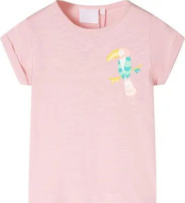 Produktbild von "2026 Promotion" Kinder-T-Shirt - Gute Qualität - Hellrosa 116 - Langarmshirts MM89