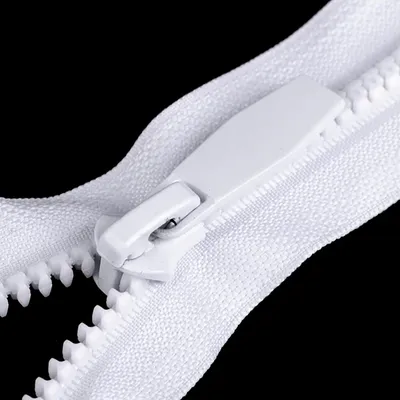 Reißverschluss 5mm 70cm weiß