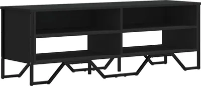 Obrázek produktu pro vidaXL TV skříňka černá 122x34x41 cm materiál na bázi dřeva