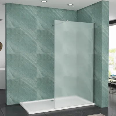 Produktbild von SONNI sprchový kout 110x200cm, sprchová zástěna sprchový kout 8mm tvrzené bezpečnostní sklo s nano vrstvou, plně satinované, se stabilizátorem