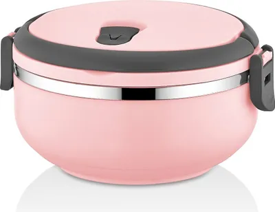 Produktbild von Hermia Concept, Çeğen- DYN1104, Rosa, Vorratsdosen, 100% Edelstahl