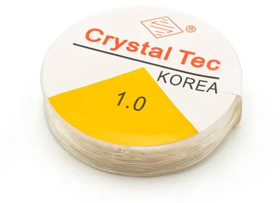 Produktbild von Vintageparts Elastikband transparent 10 m 1 mm TPU