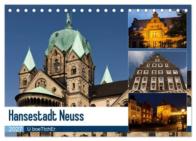 Produktbild von Hansestadt Neuss (Tischkalender 2027 DIN A5 quer), CALVENDO Monatskalender