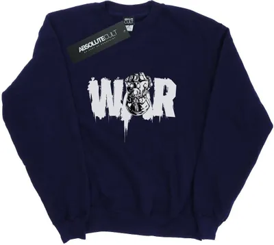 Produktbild von Marvel - "Avengers Infinity War" Sweatshirt für Herren BI9833 (XXL) (Marineblau)
