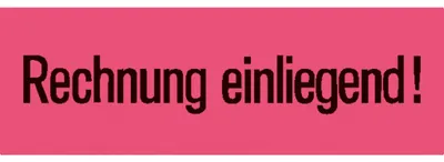 Image de Versandetiketten Rechnung l´ro