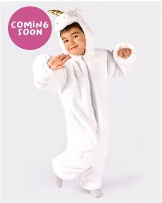 Produktbild von Den Goda Fen Einhorn Kostüm Jumpsuit Größe 104 für Kinder