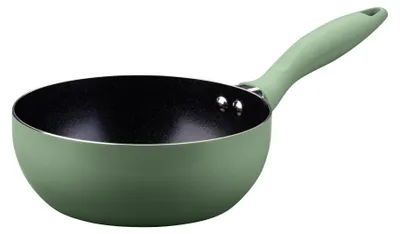 Immagine prodotto di Fackelmann, padella wok mini, diametro 18 cm. Adatta per fornelli a gas, elettrici e in vetroVetroceramica. Pulizia a mano. Resistenza al calore: +150 °C