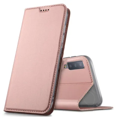 Immagine prodotto di Coprire il telefono cellulare Samsung Galaxy A7 2018 Custodia a libro Custodia protettiva Cover Slim Flip Cover