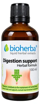 Obrázek produktu pro Podpora trávení – tinktura – 100 ml – Bioherba