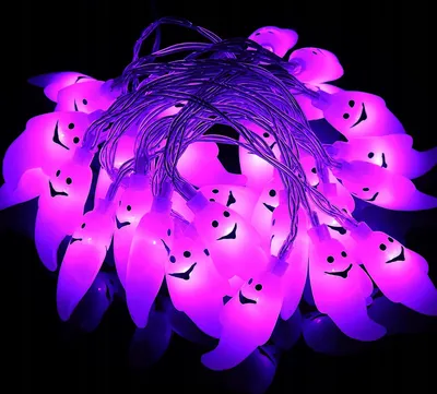 Immagine prodotto di Luci a LED luci fiabesche 30 LED fantasmi di Halloween