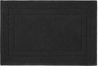 Produktbild von Rhomtuft Badteppich Gala eckig 60 x  90 cm  Farbe  schwarz