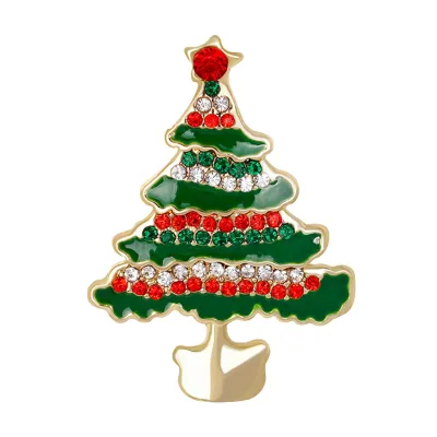 Produktbild von Serviettenring Weihnachtsbaumform Mehrzwecklegierung Tischhandtuchschnallen für Küche-2