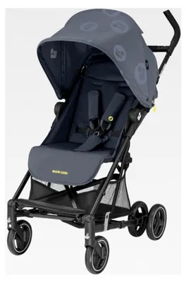Produktbild von Mara Buggy, leichter und kompakter Kinderbuggy mit 3 Liegepositionen, geeignet von der Geburt bis ca. 4 Jahre (max. 22 kg), Brave Graphite