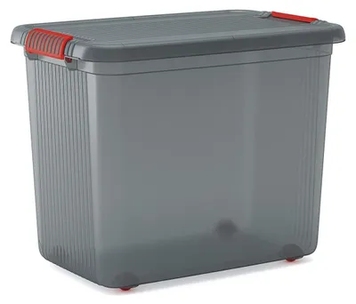 Obrázok produktu pre KIS K Latch Box XXL, Odkladacia schránka, Šedá, Oranžová, Obdĺžnikový, Plast, Jednofarebné, Univerzálne