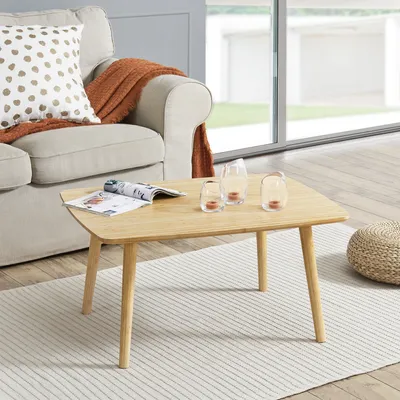 Zdjęcie produktu dla [en.casa] Couchtisch Nurmijärvi Kaffeetisch Bambus