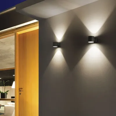 Produktbild von Ideal Lux Wandleuchte Snif Rund Ap1 Anthrazit