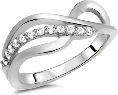Produktbild von Hochwertiger 925 Unique Sterlingsilberring mit Zirkonia SR0191