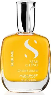 Obrázek produktu pro Alfaparf Milano Semi Di Lino Sublime Cristalli Liquidi The Original olej pro hebkost a lesk vlasů 15 ml