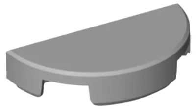 Imagen del producto de 10 piezas de placa redonda LEGO de 1 x 2 (1748) – Piezas individuales