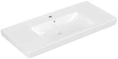 Produktbild von V&B Möbelwaschtisch Subway 2.0 100x47cm, we C+, mit Hahnloch, Überlauf