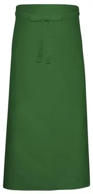 Obrázek produktu pro Link Kitchen Wear – Jednobarevná bistro zástěra pro muže/ženy Unisex LT5601 (jednotná velikost) (láhevově zelená)