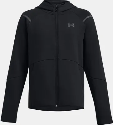 Produktbild von Under Armour Ua B Unstoppable Flc Fz - black, Größe:XS